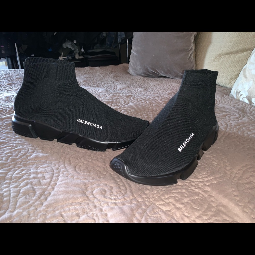 Balenciagas black size 8 1/2